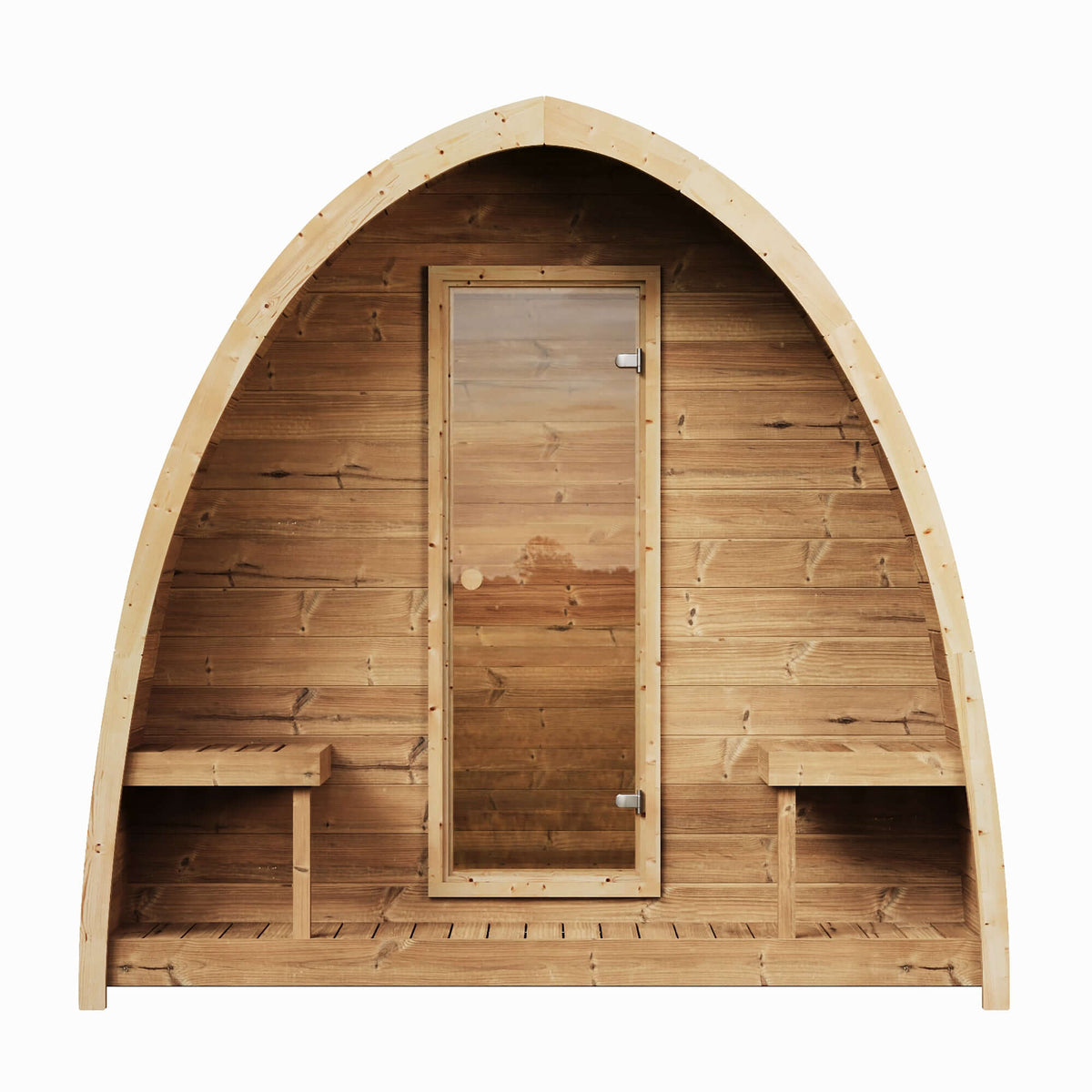 Saunalife G3 4-Person Traditional Outdoor Sauna Pod