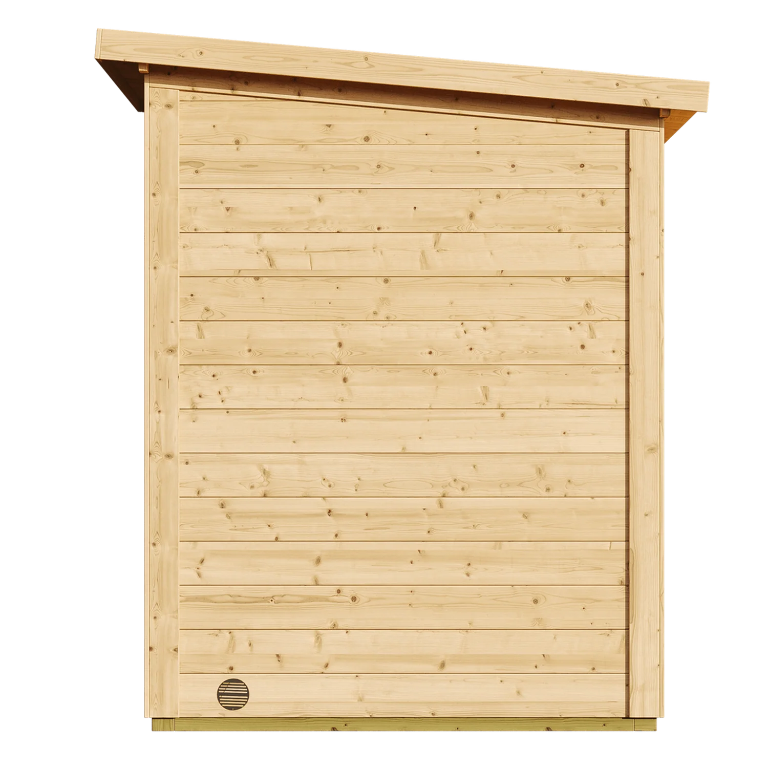 SaunaLife G2 4-Person Traditional Outdoor Sauna Cabin