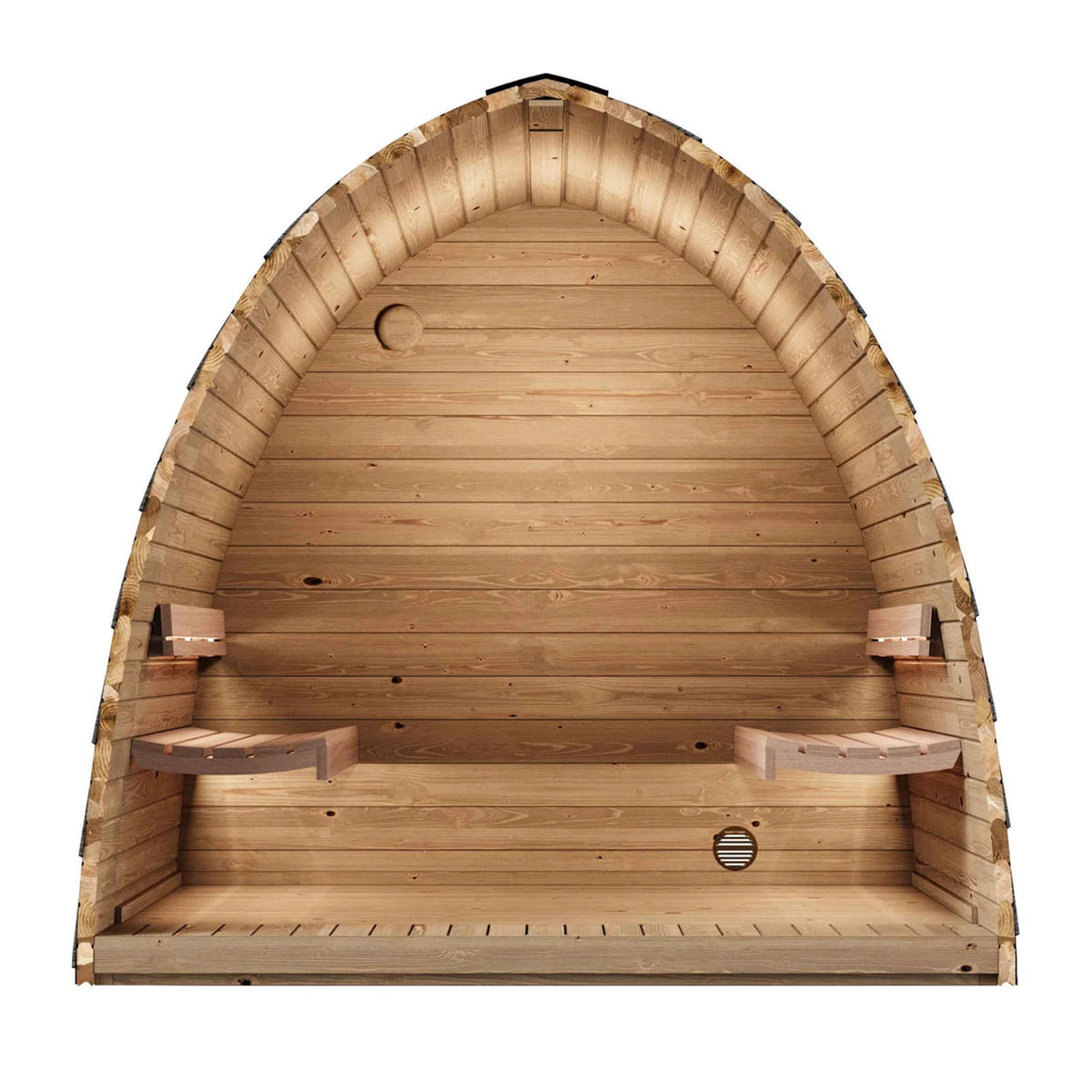 Saunalife G3 4-Person Traditional Outdoor Sauna Pod