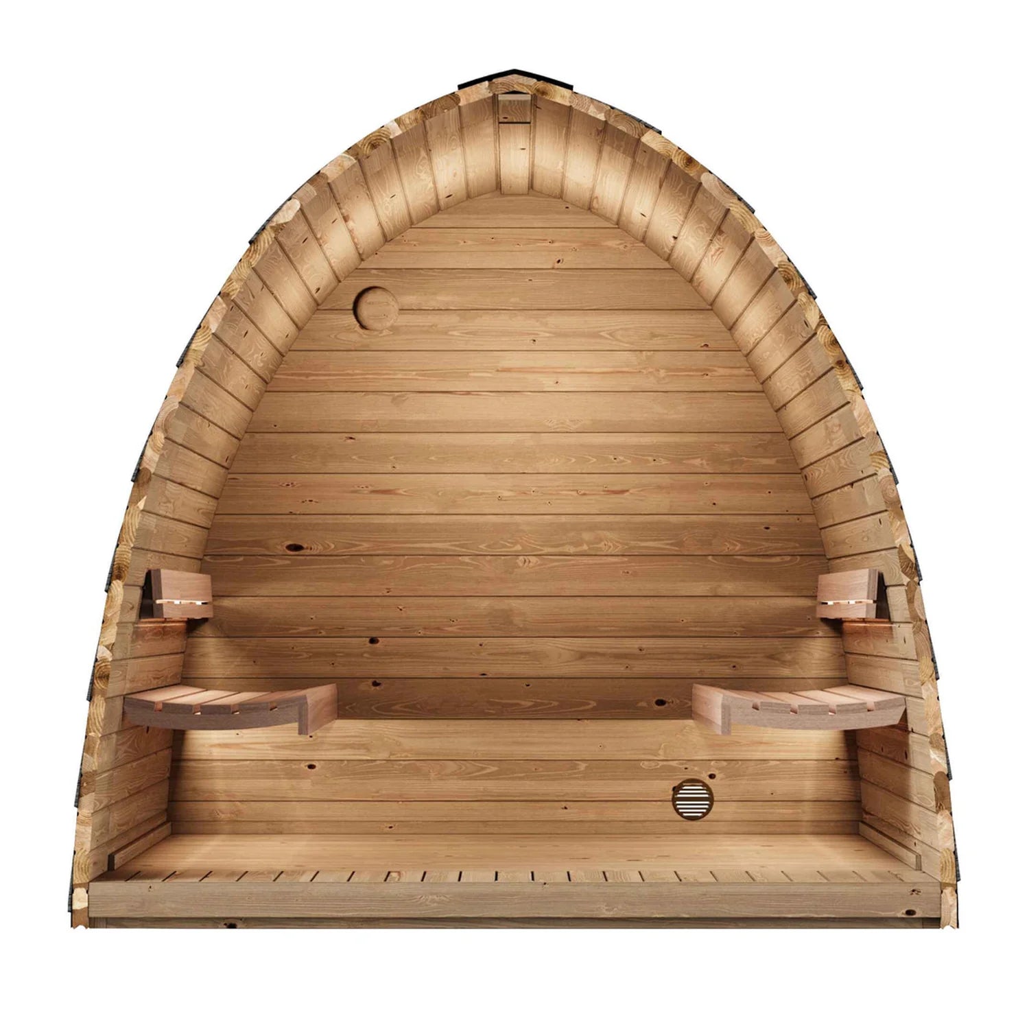 Saunalife G3 4-Person Traditional Outdoor Sauna Pod