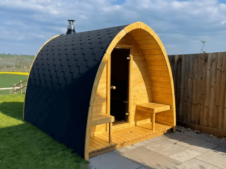 Saunalife G3 4-Person Traditional Outdoor Sauna Pod