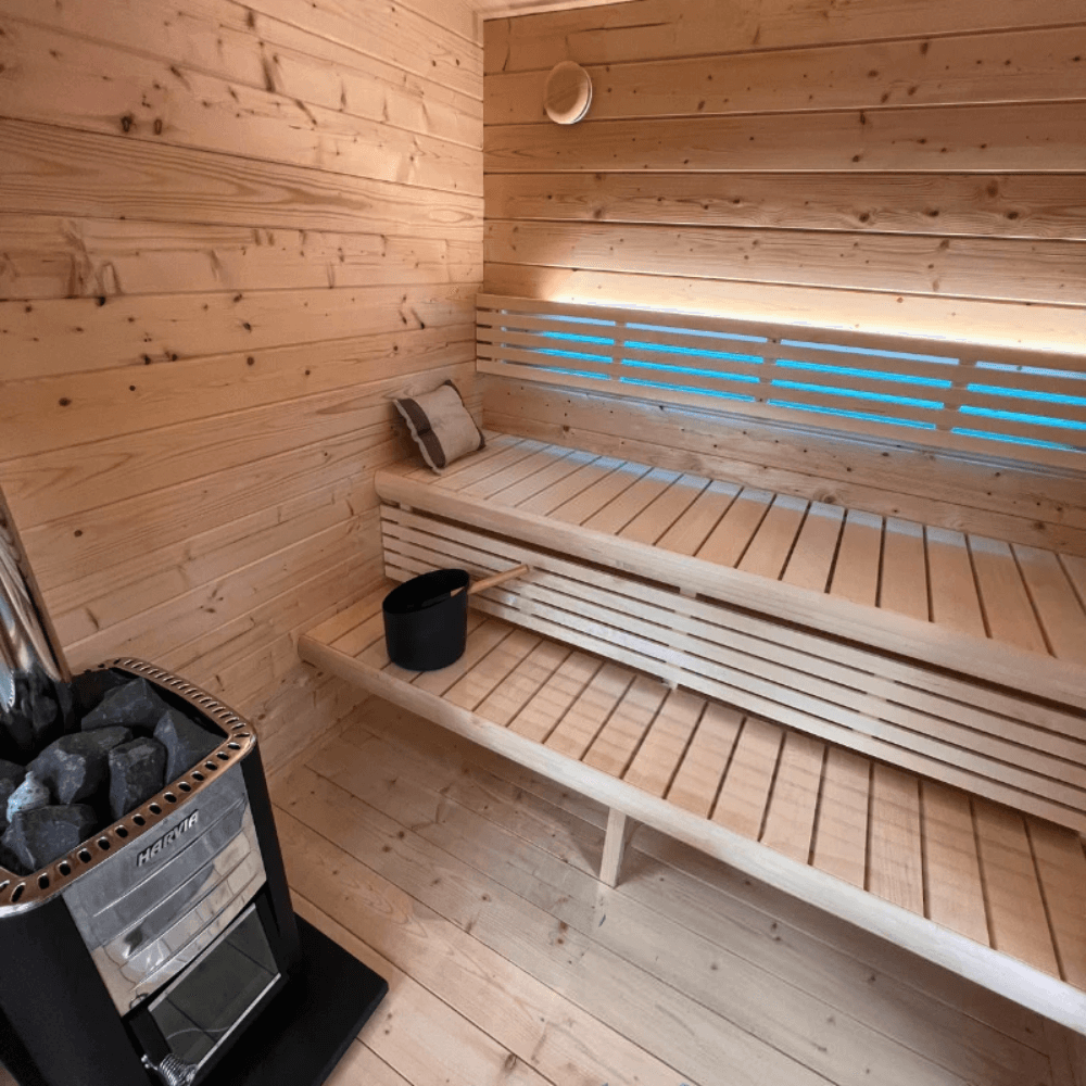 Saunalife G4 6 Person Traditional Outdoor Cabin Sauna