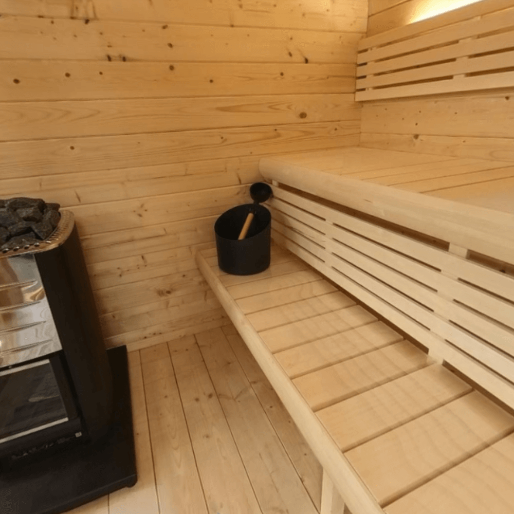 Saunalife G4 6 Person Traditional Outdoor Cabin Sauna