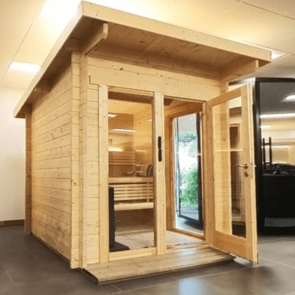 Saunalife G4 6 Person Traditional Outdoor Cabin Sauna