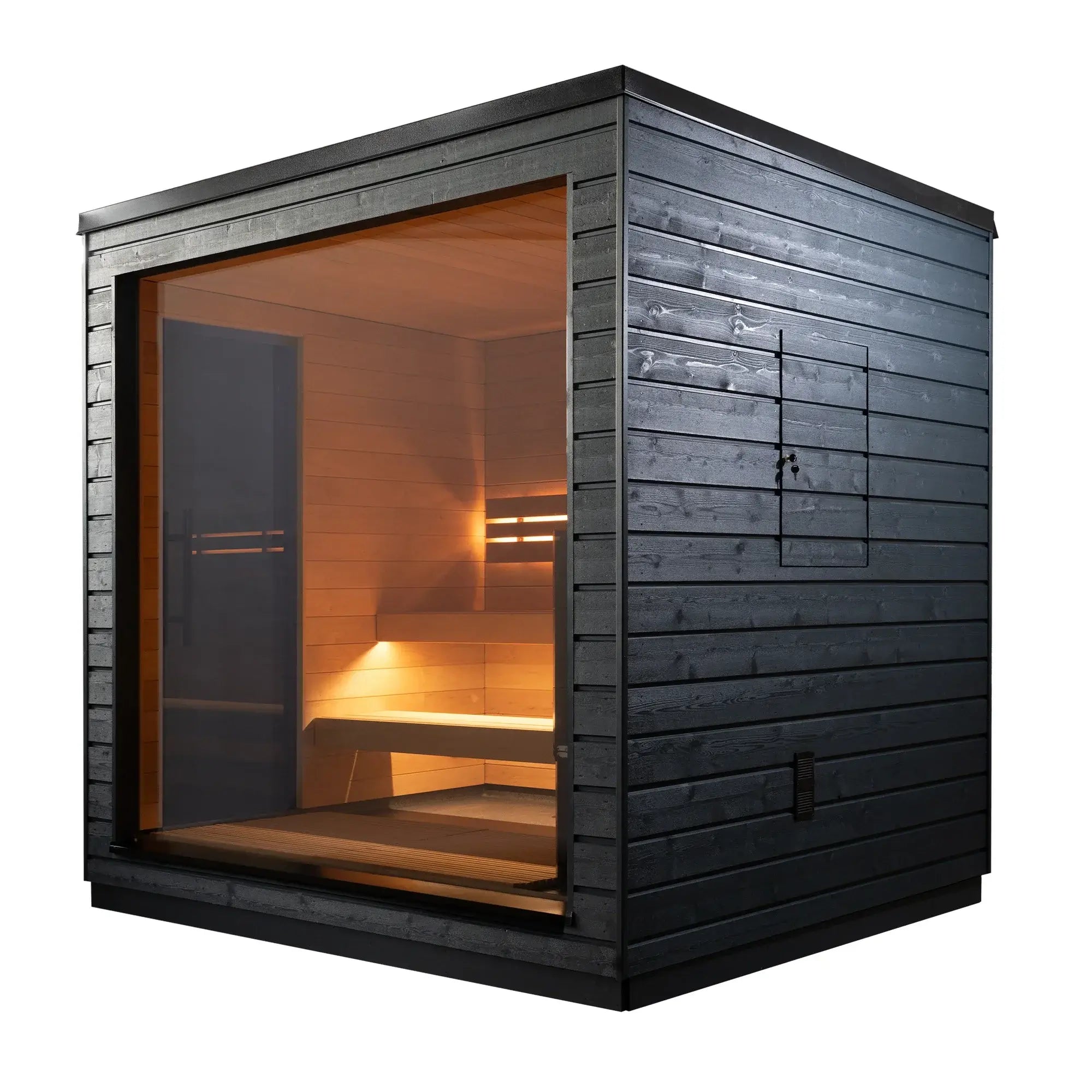 SaunaLife G6 5-Person Pre-Assembled Outdoor Sauna