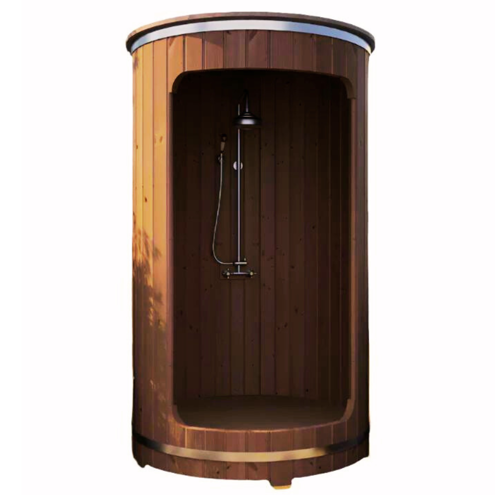 Saunalife R3 Outdoor Barrel Shower