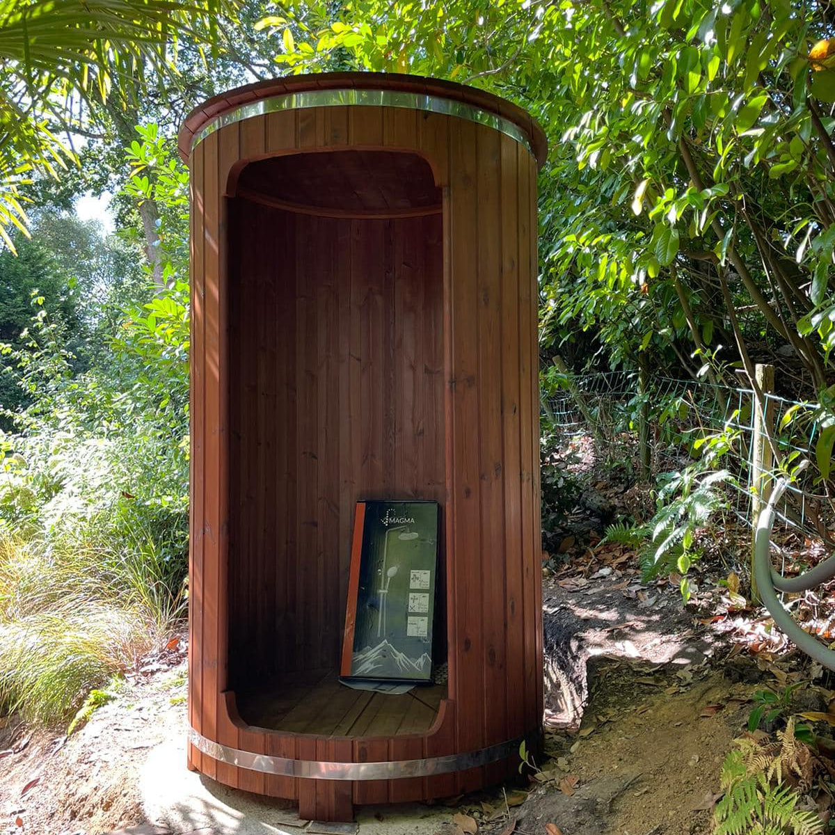 Saunalife R3 Outdoor Barrel Shower