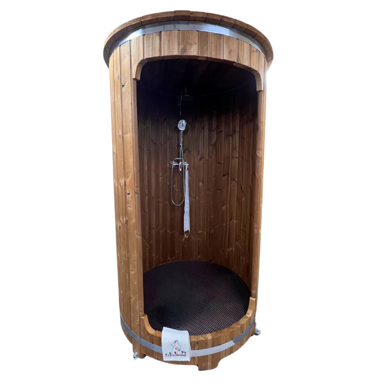 Saunalife R3 Outdoor Barrel Shower