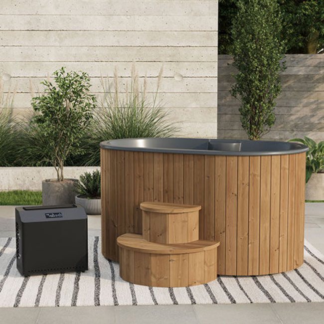 SaunaLife S2N 2-Person Cold/Hot Plunge Tub