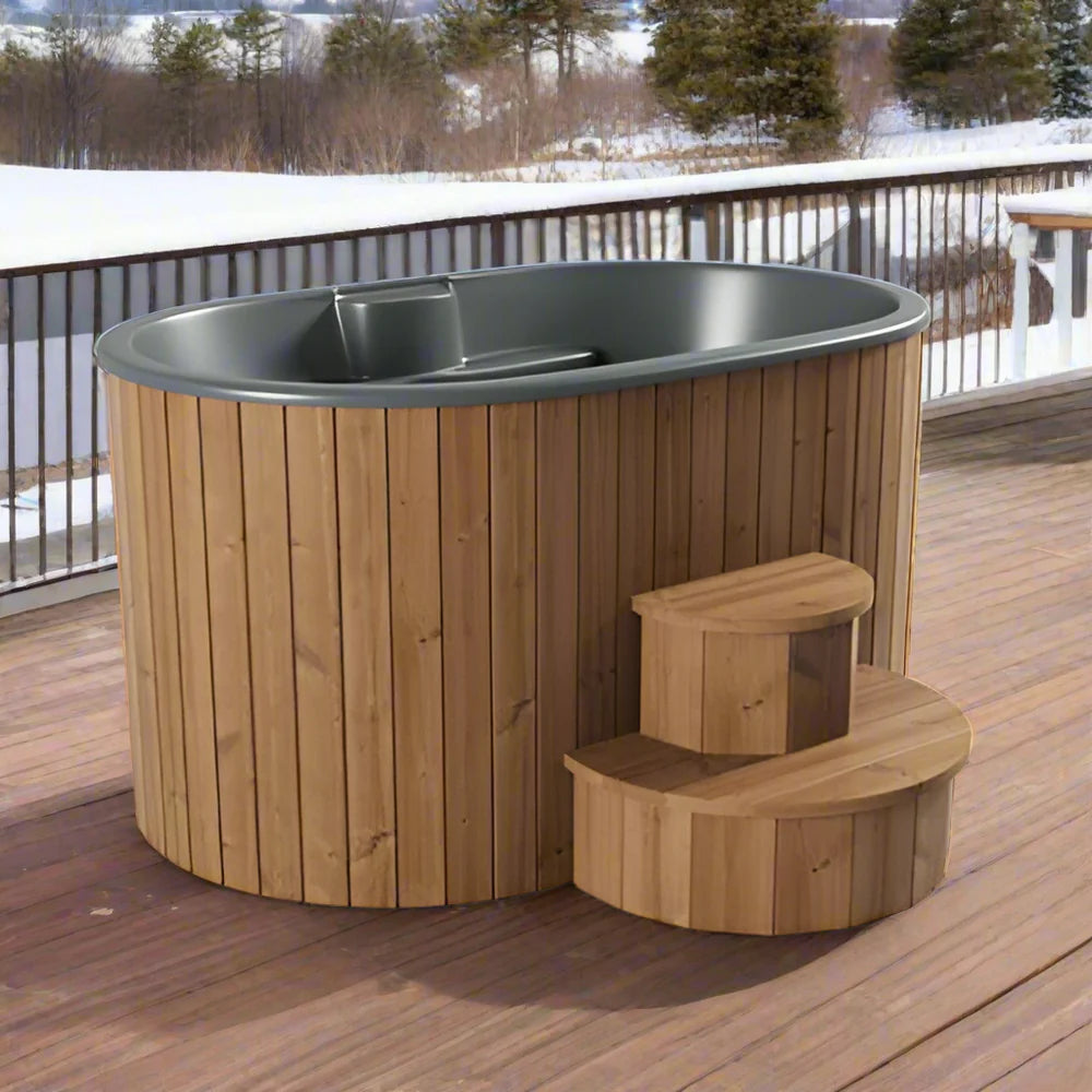 SaunaLife S2N 2-Person Cold/Hot Plunge Tub