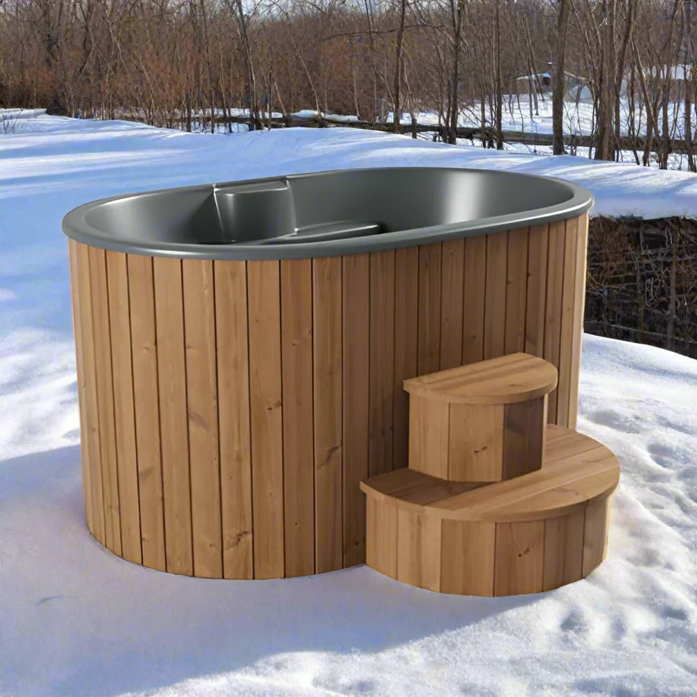 SaunaLife S2N 2-Person Cold/Hot Plunge Tub