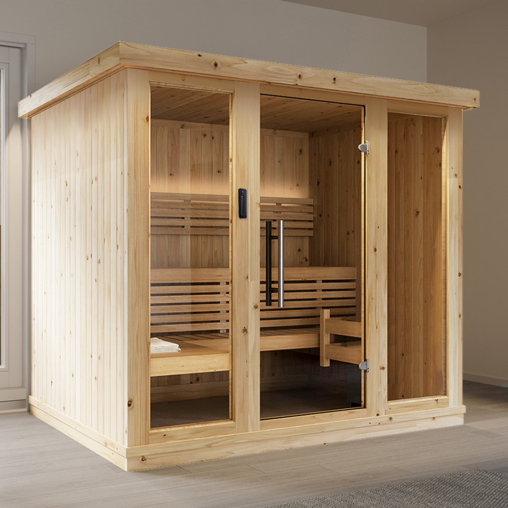 Saunalife X7 Traditional 4-6 Person Indoor Sauna