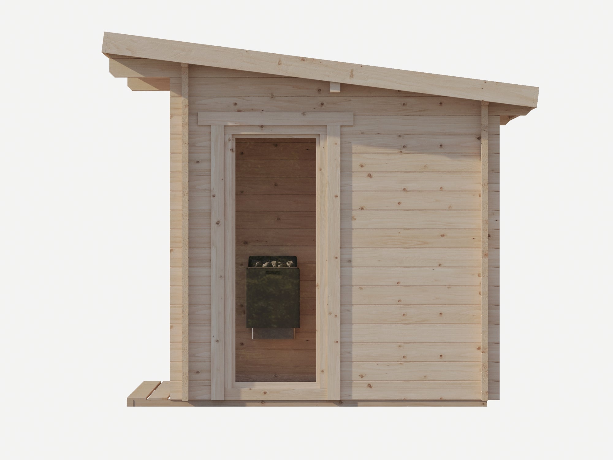 Saunalife G4 6-Person Traditional Outdoor Cabin Sauna