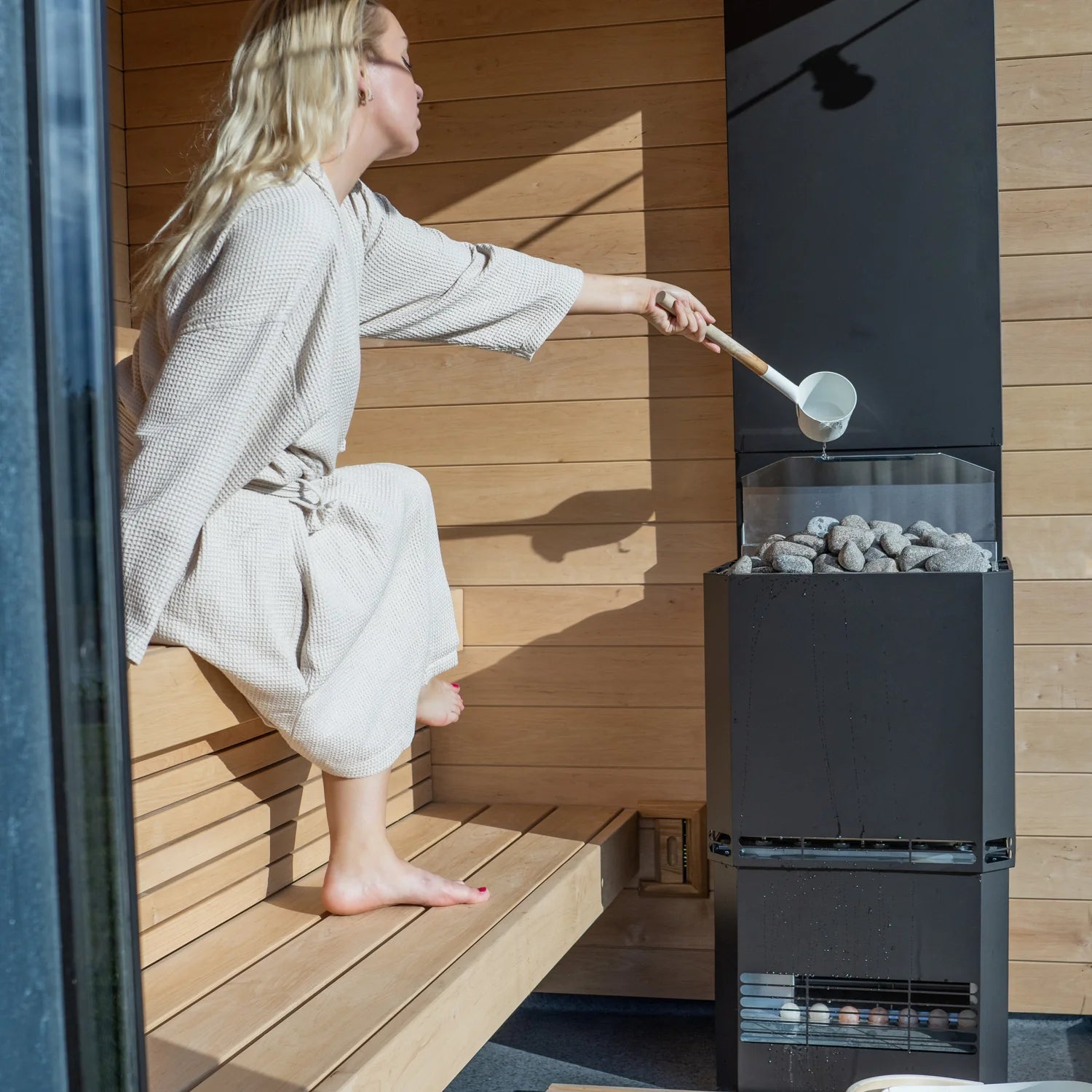 Saunum Electric Sauna Heater w/Climate Equalizer | AIR L