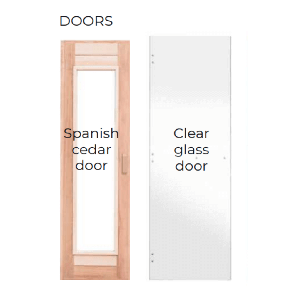 Scandia 2-8 Person Electric Barrel Sauna w/ Canopy, Electric Heater Included