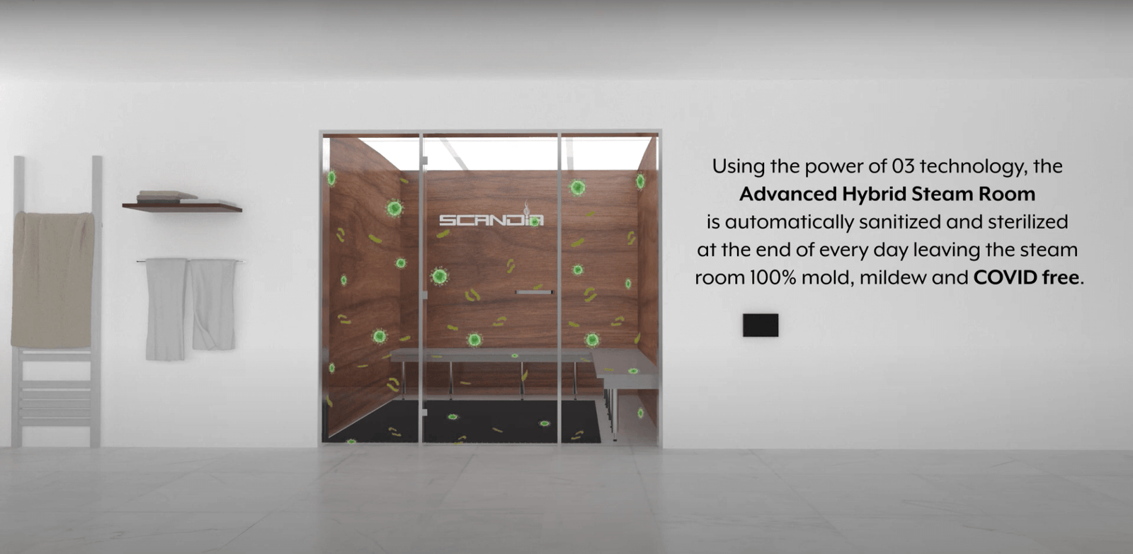 Scandia Advanced Hybrid Steam Room