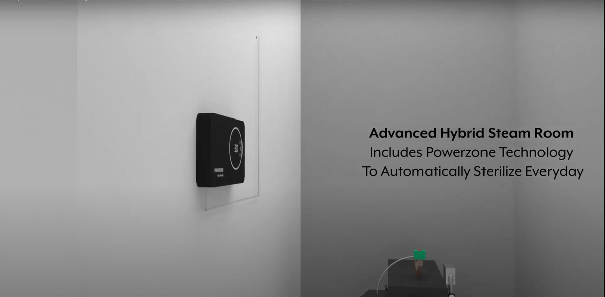 Scandia Advanced Hybrid Steam Room