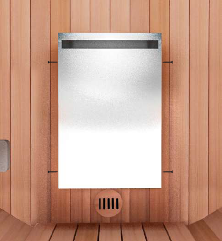 Scandia 2-8 Person Electric Barrel Sauna w/ Canopy, Electric Heater Included