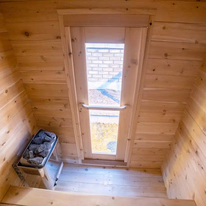 Dundalk Leisurecraft Canadian Timber 2-3 Person Granby Cabin Sauna | CTC66W