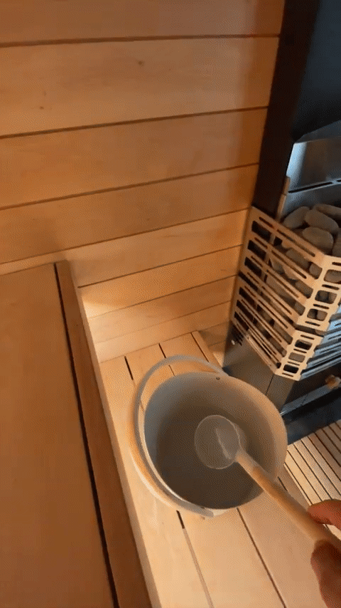 Saunum Electric Sauna Heater w/Climate Equalizer 6.4kW | AIR 7