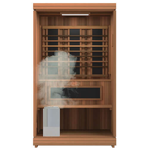Finnmark Designs Trinity 2-Person Infrared & Traditional Steam Combo Sauna | FD-4