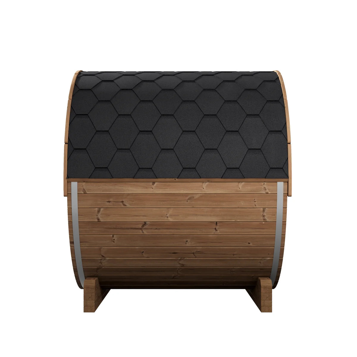 SaunaLife E7 4-Person Barrel Sauna | Ergo Model E7