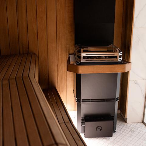 Saunum 9.8kW Electric Sauna Heater w/Climate Equalizer | AIR L 10