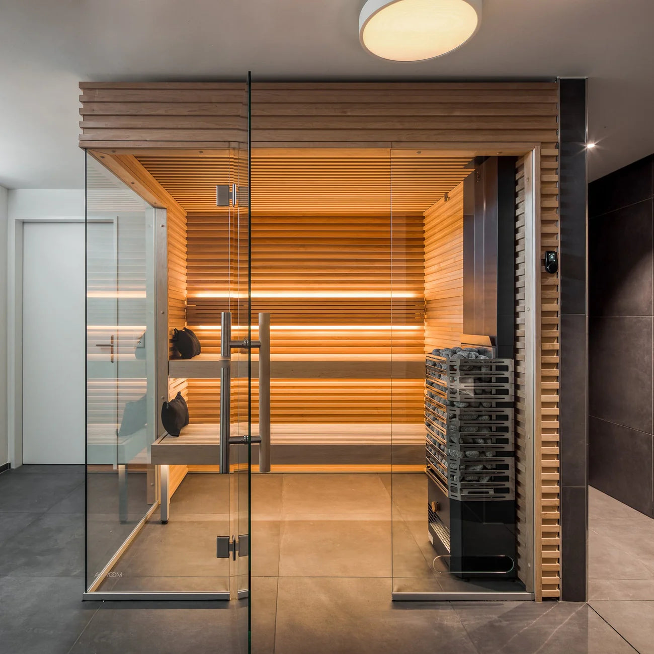 Saunum Electric Sauna Heater w/Climate Equalizer 4.8kW | AIR 5