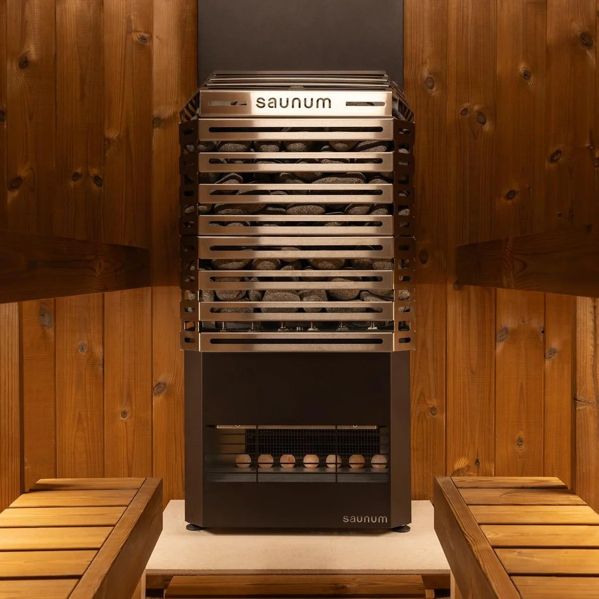 Saunum Electric Sauna Heater w/Climate Equalizer 4.8kW | AIR 5