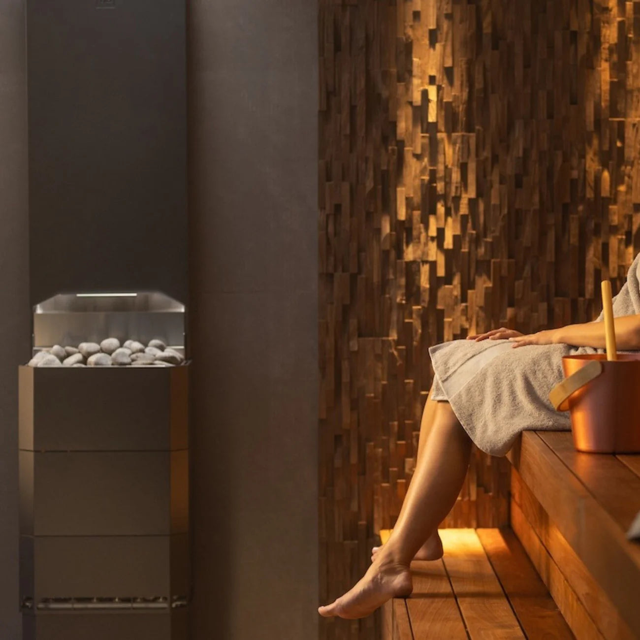 Saunum Electric Sauna Heater w/Climate Equalizer 4.8kW | AIR 5