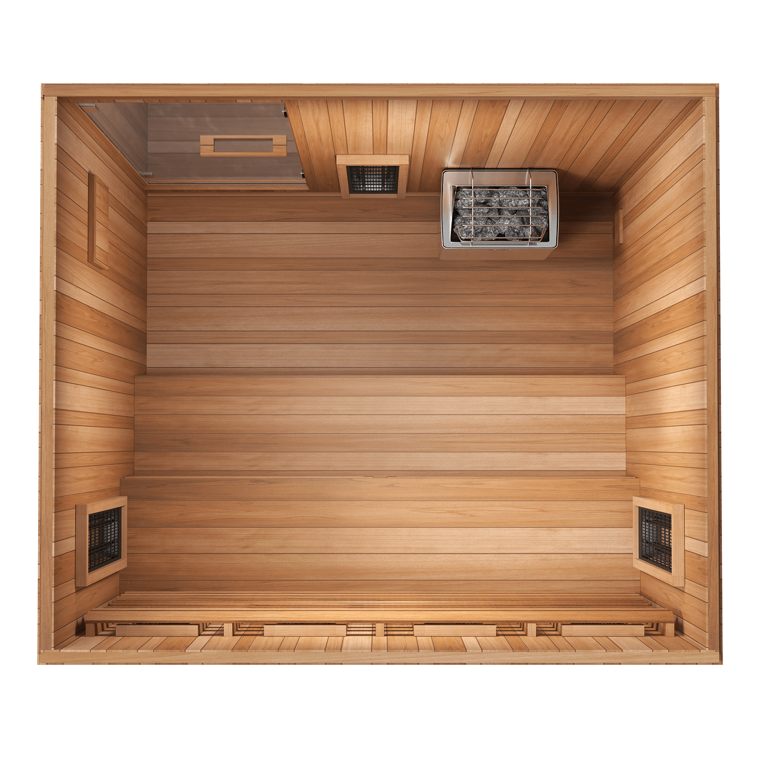 Finnmark Designs Trinity XL 4-Person Infrared & Traditional Steam Combo Sauna | FD-5
