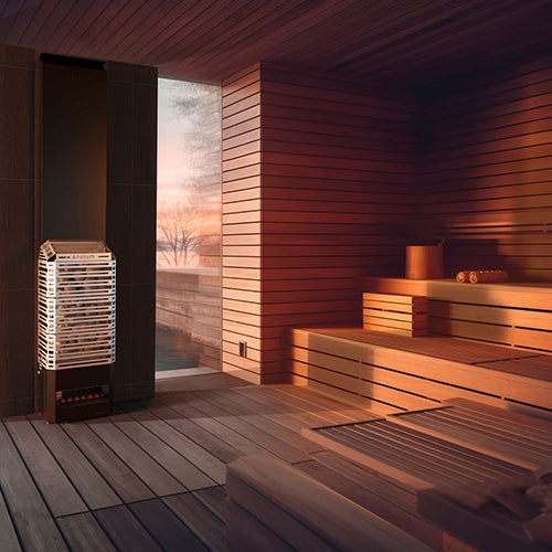 Saunum Electric Sauna Heater w/Climate Equalizer 9.6kW | AIR 10