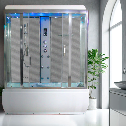 Insignia 3rd Generation Steam Shower Bath Cabin 1710mm x 810mm