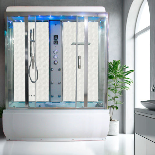 Insignia 3rd Generation Steam Shower Bath Cabin 1710mm x 810mm
