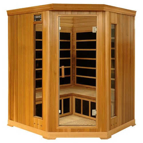HealthSmart 4-Person Corner FAR Infrared Sauna