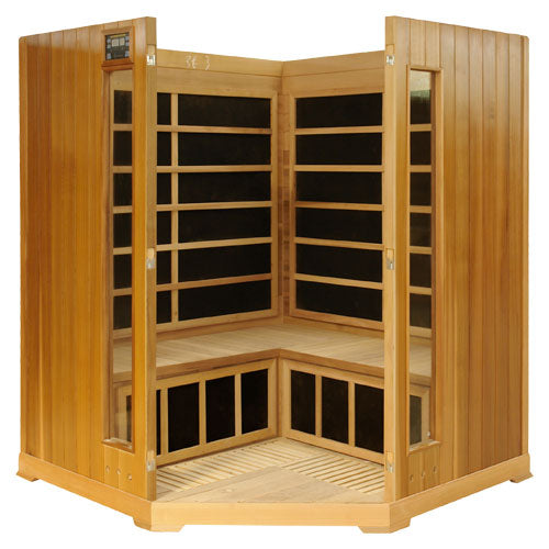 HealthSmart 4-Person Corner FAR Infrared Sauna