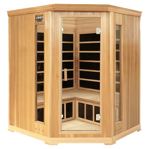 HealthSmart 4-Person Corner FAR Infrared Sauna