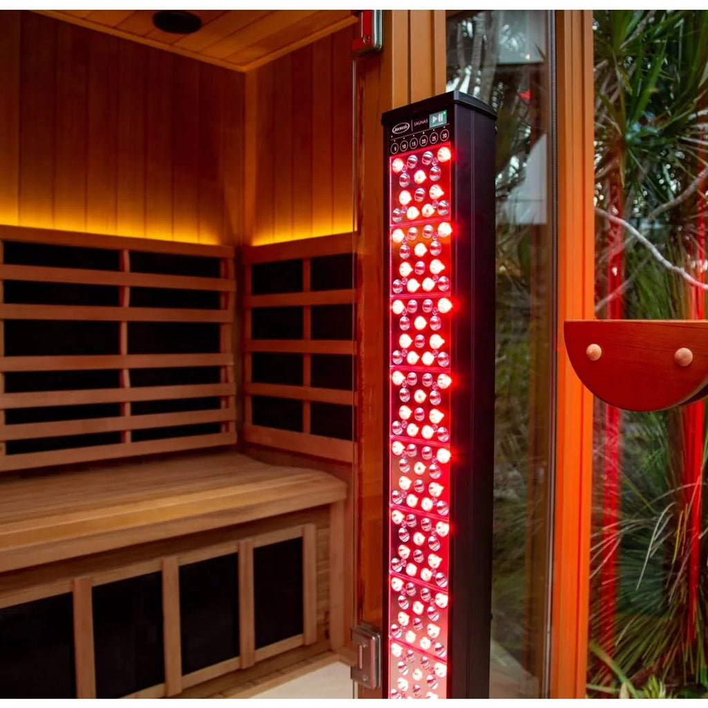 Sauna interior de infrarrojos Redlight / WELLIS