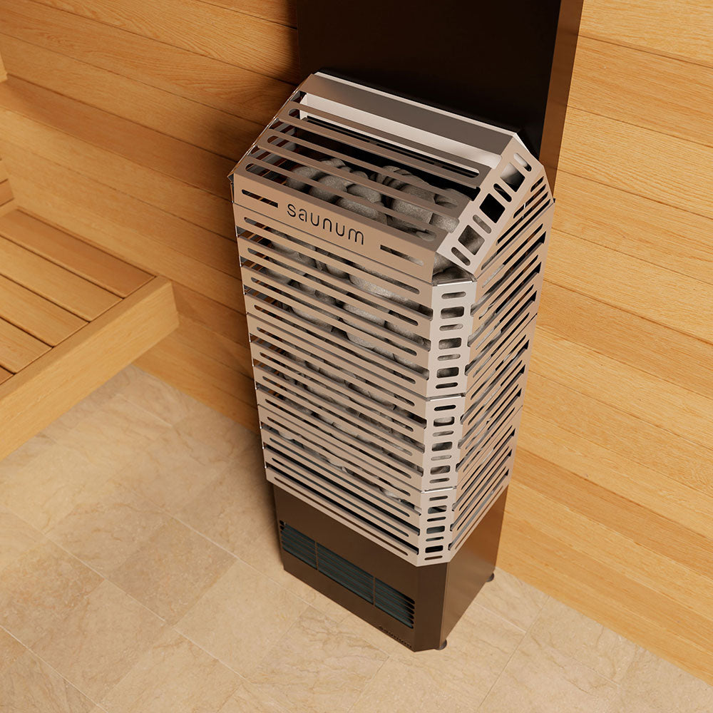 Saunum Electric Sauna Heater w/Climate Equalizer 9.6kW | AIR 10