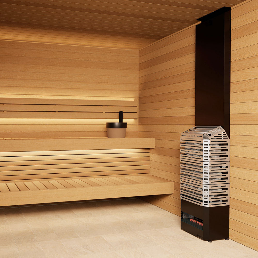 Saunum Electric Sauna Heater w/Climate Equalizer 9.6kW | AIR 10