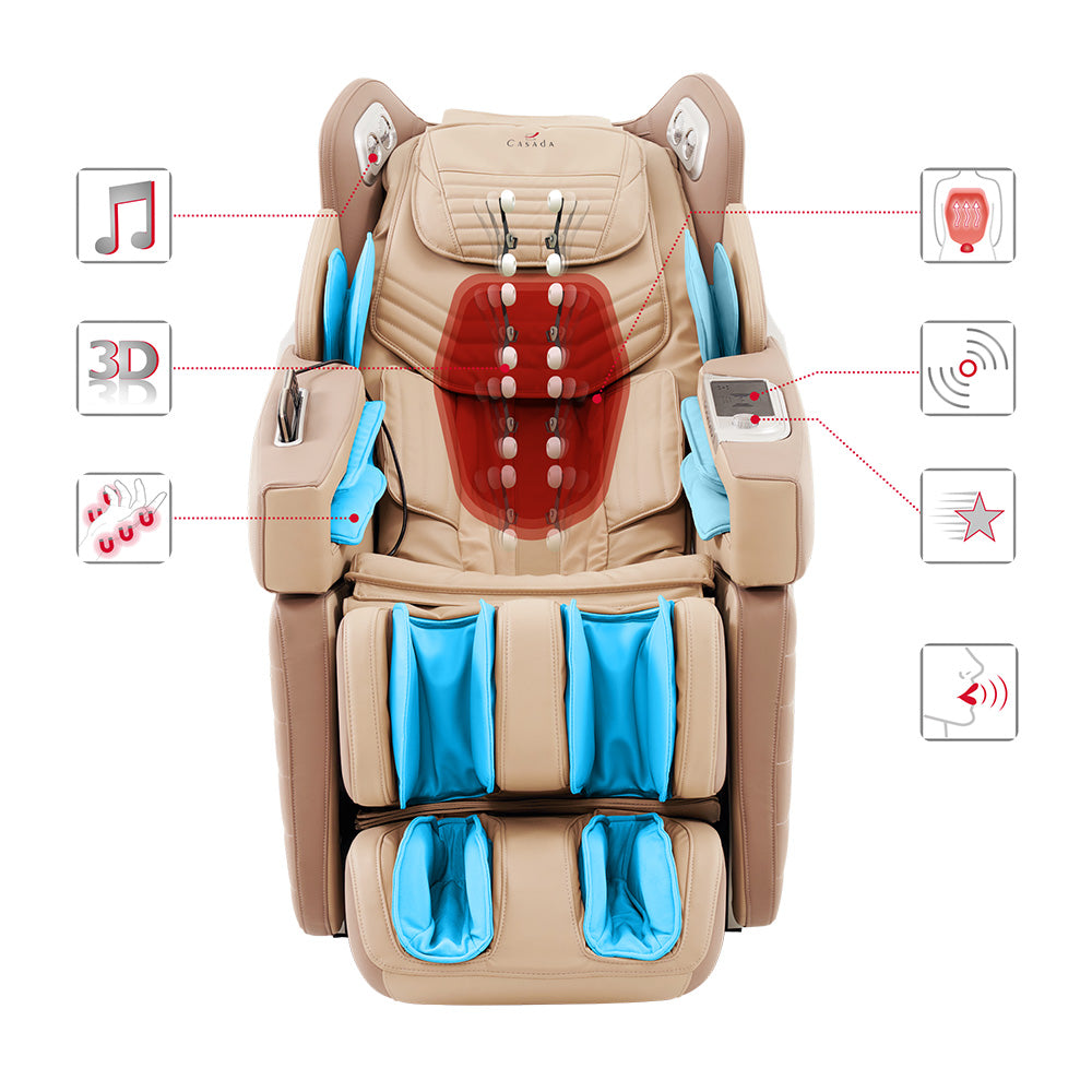 Casada AlphaSonic III 3D Massage Chair