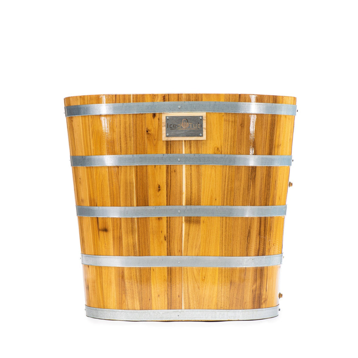 iCed Tub iCedArc Ellipse Shaped Wooden ice bath