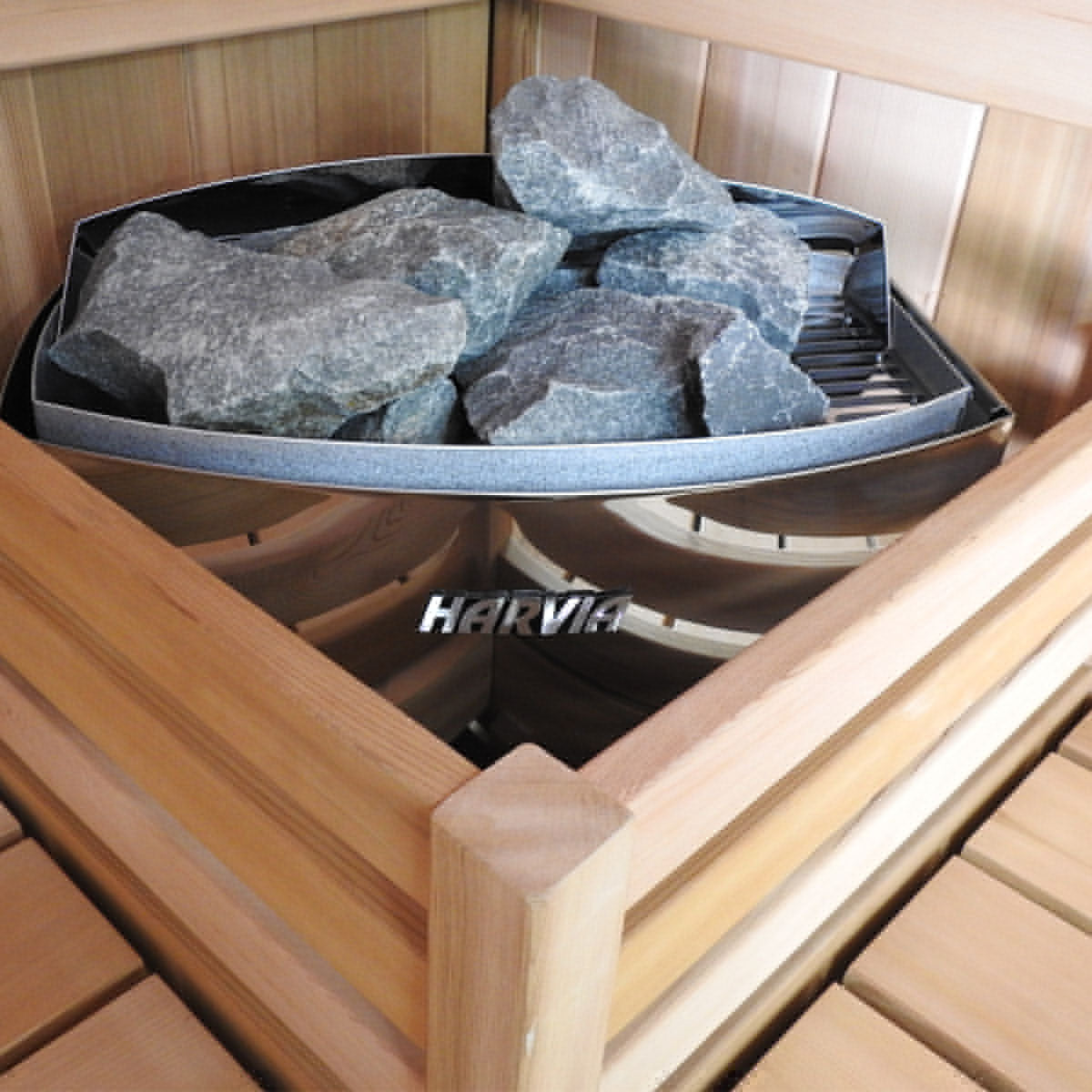 Insignia Traditional Outdoor 4-Person Sauna 2m x 2m w/ Bluetooth Speakers