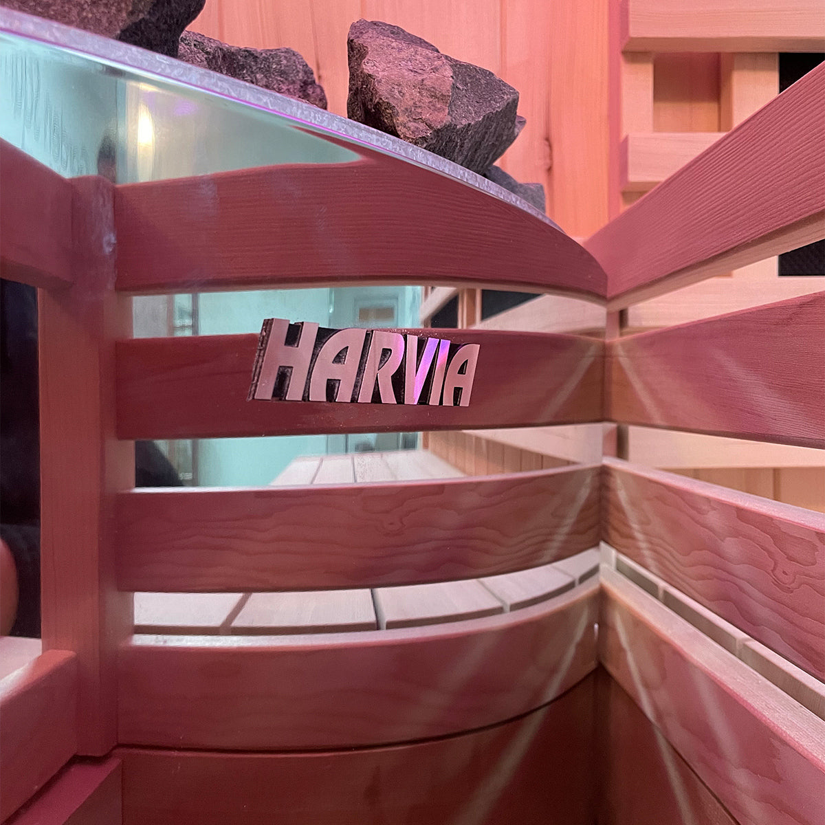 Insignia Traditional Outdoor 4-Person Sauna 2m x 2m w/ Bluetooth Speakers